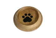 Incredipet Non-Skid Wood Bowl S