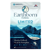 Earthborn Holistic Venture Limited Ingredient Alaska Pollock Meal & Pumpkin Grain-Free Dry Dog Food