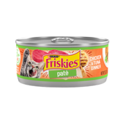 Friskies Chicken & Tuna Dinner Pate Canned Cat Food