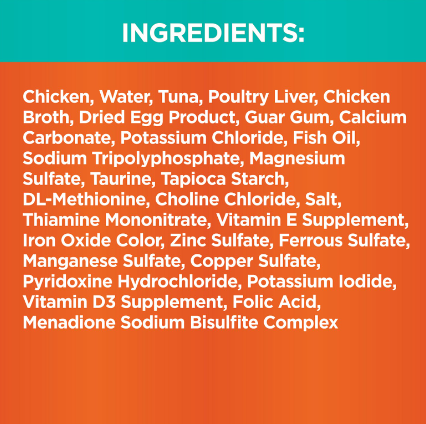 Iams Perfect Portions Healthy Adult Tuna Recipe Pate Grain-Free Wet Cat Food