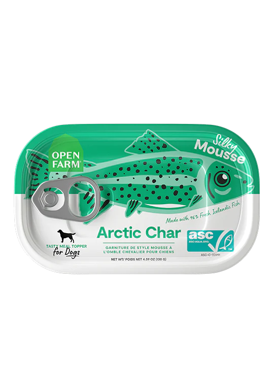 Open Farm Silky Mousse Arctic Char Food Topper for Dogs
