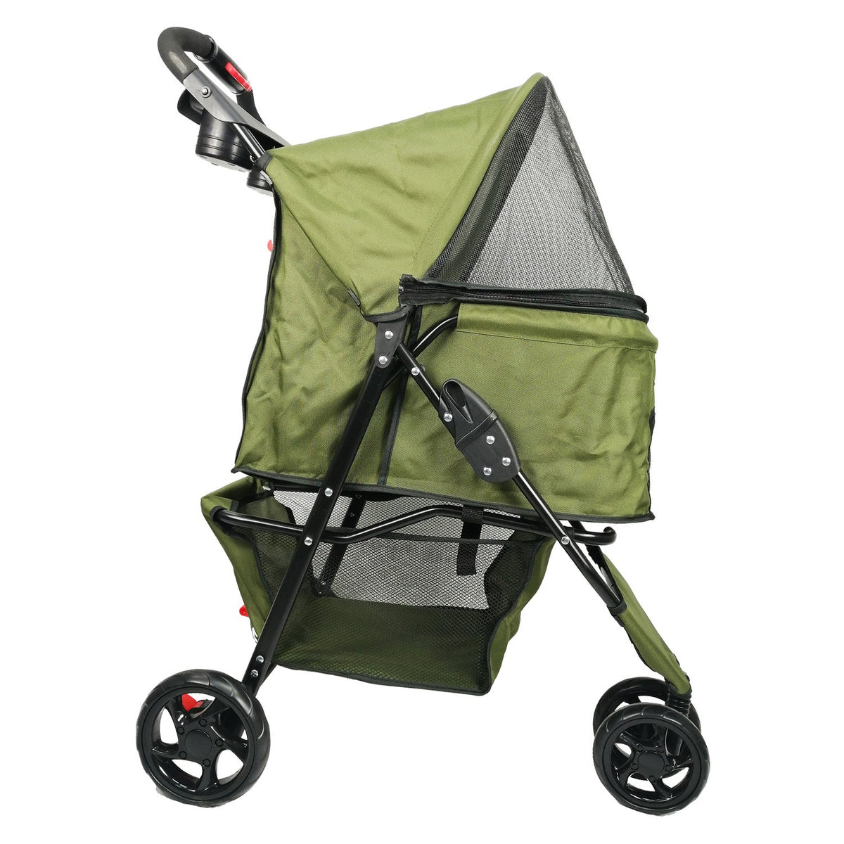 Amoroso Green Single Jogger Pet Stroller