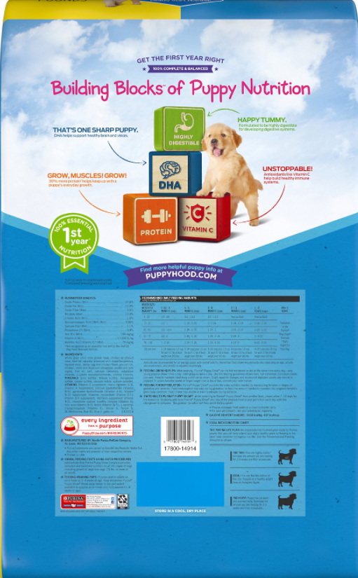 Purina Puppy Chow Complete With Chicken & Rice Dry Dog Food