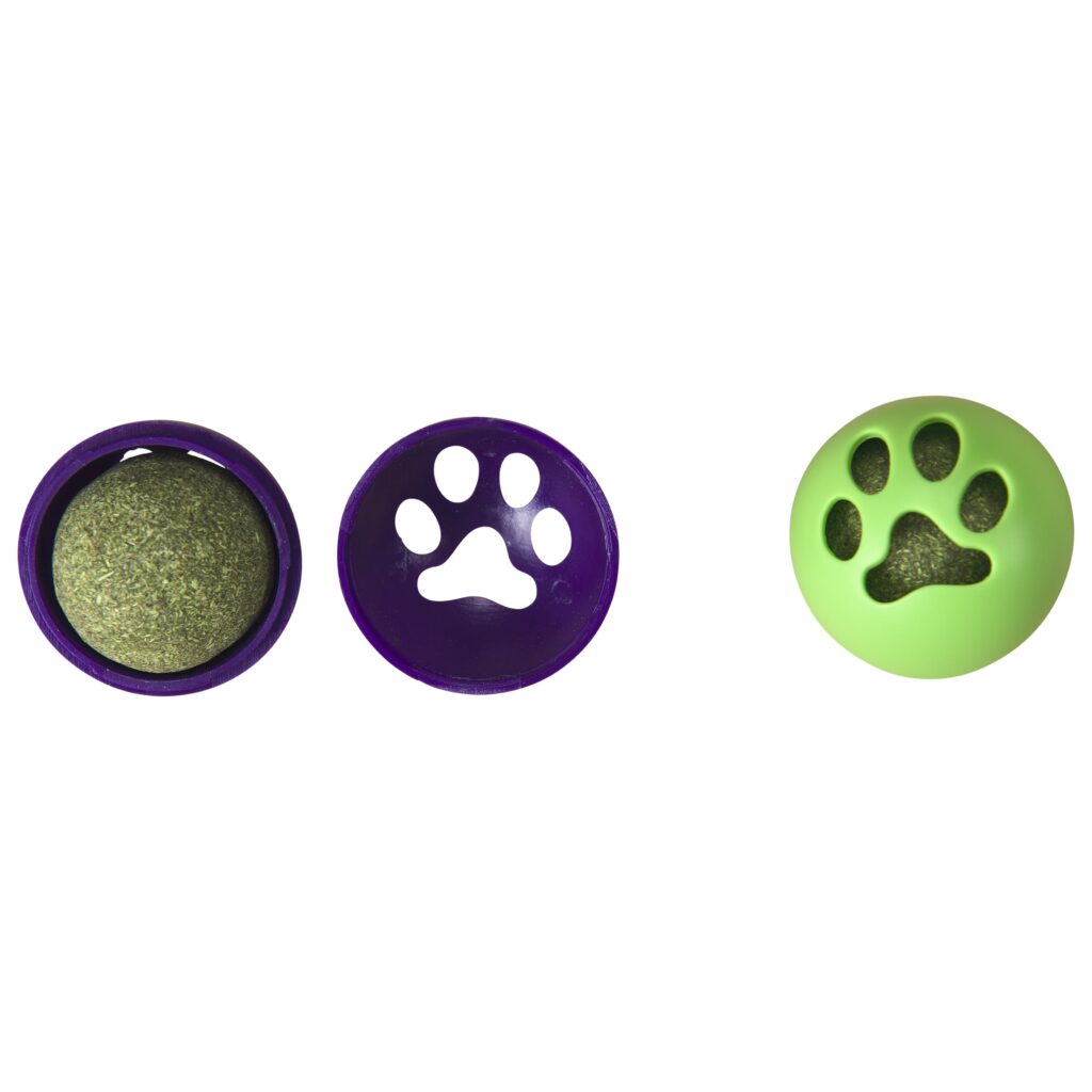 Spot Catnip Roller Ball Cat Toy 2 pk