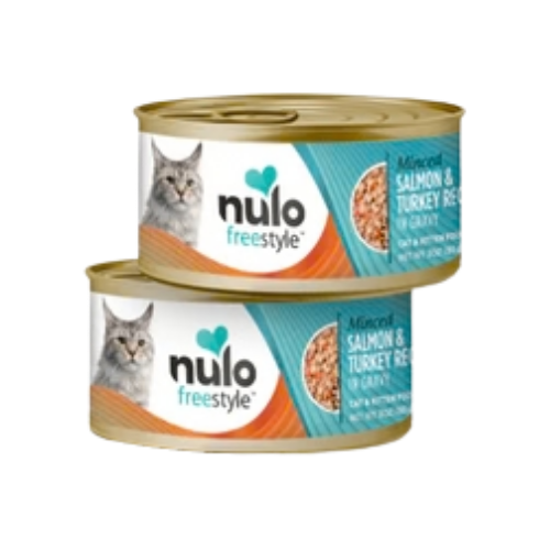 Nulo FreeStyle Grain-Free Minced Salmon & Turkey Recipe in Gravy Canned Cat Food