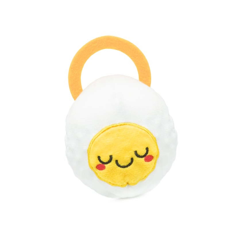 Hugsmart Easter Good Egg Plush Dog Toy 5 in