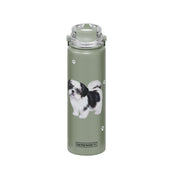 E & S Imports Serengeti Black Shih Tzu Stainless Steel Water Bottle 24 oz