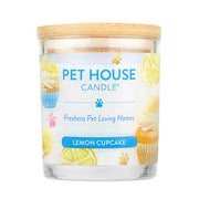 Pet House Lemon Cupcake Candle 9 oz