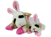 Multipet Lamb Chop Easter Bunny Plush Dog Toy