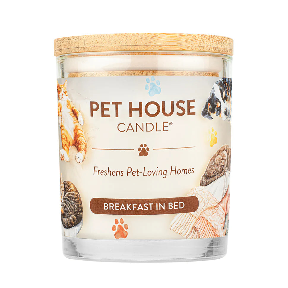 Pet House Breakfast in Bed Candle 9 oz