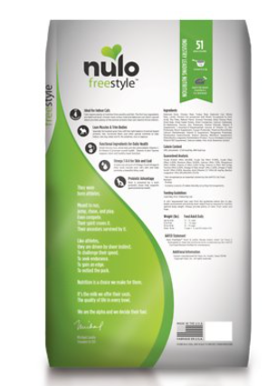 Nulo Freestyle Grain-Free Duck Indoor Dry Cat Food 5 lb