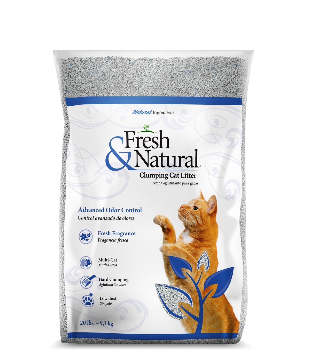 Fresh & Natural Clumping Scented Cat Litter