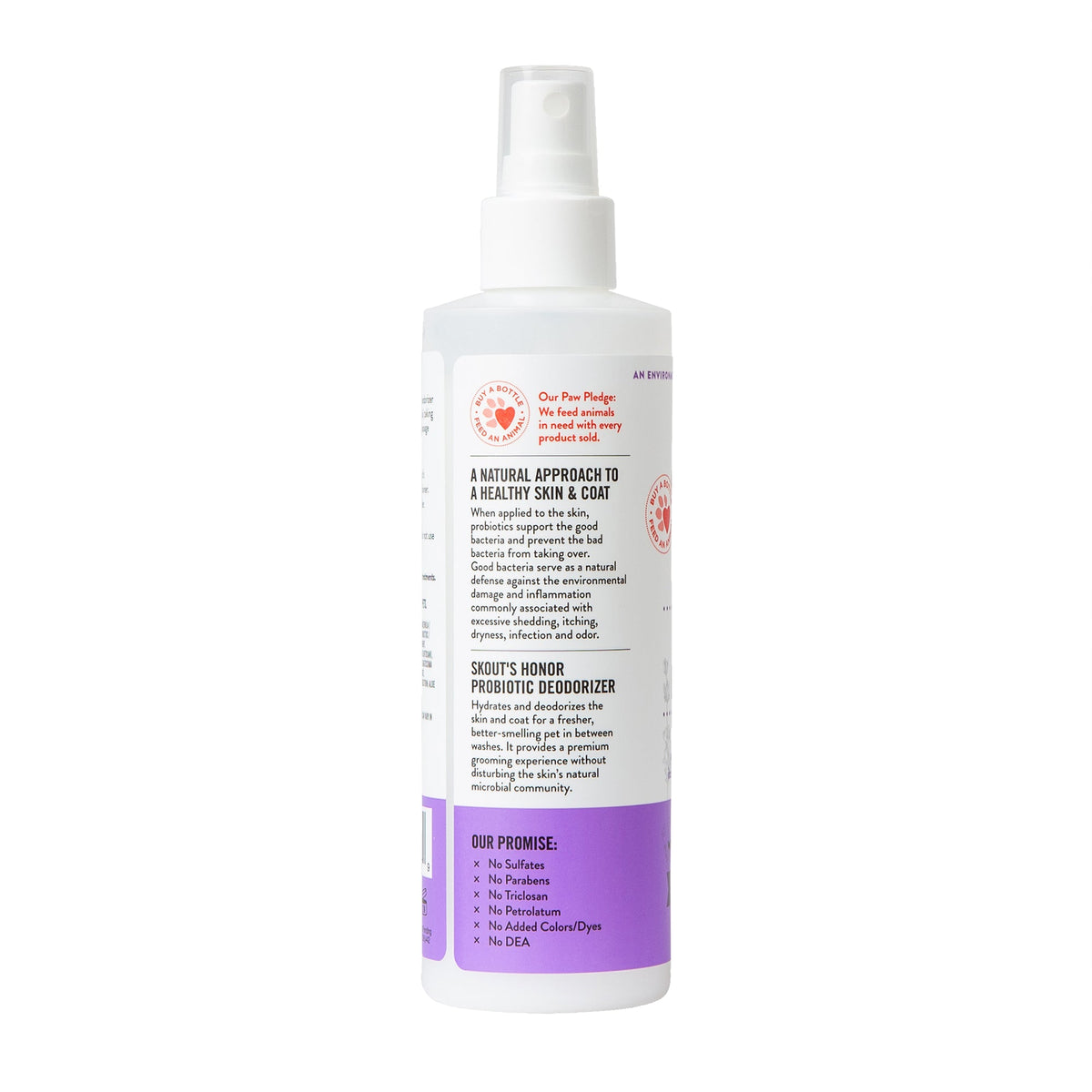 Skout's Honor Probiotic Deodorizing Spray Lavender Scented for Dogs 8 oz