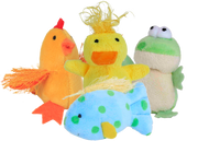 Multipet Look Who's Talking Cat Toy