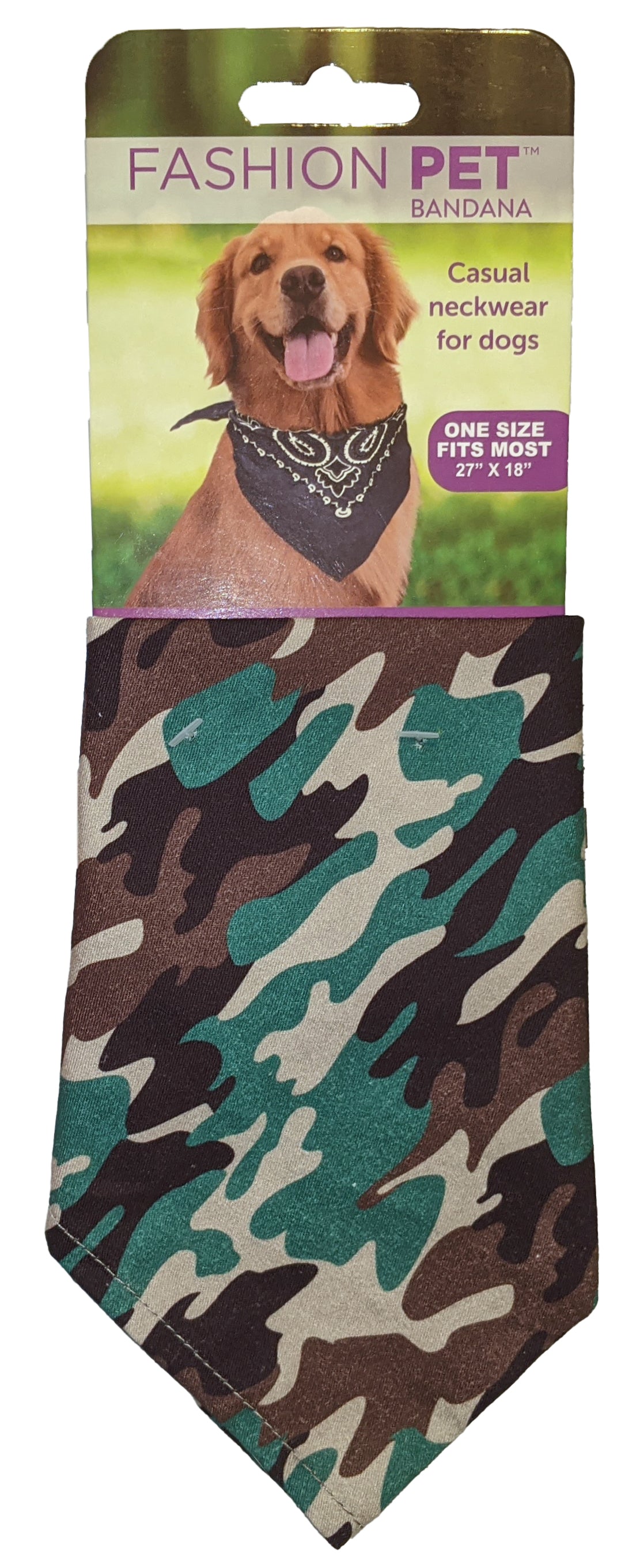 Spot Camo Pet Bandana