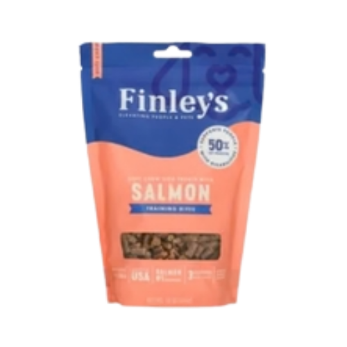 Finley's Salmon Recipe Soft Chew Dog Training Bites 16 oz