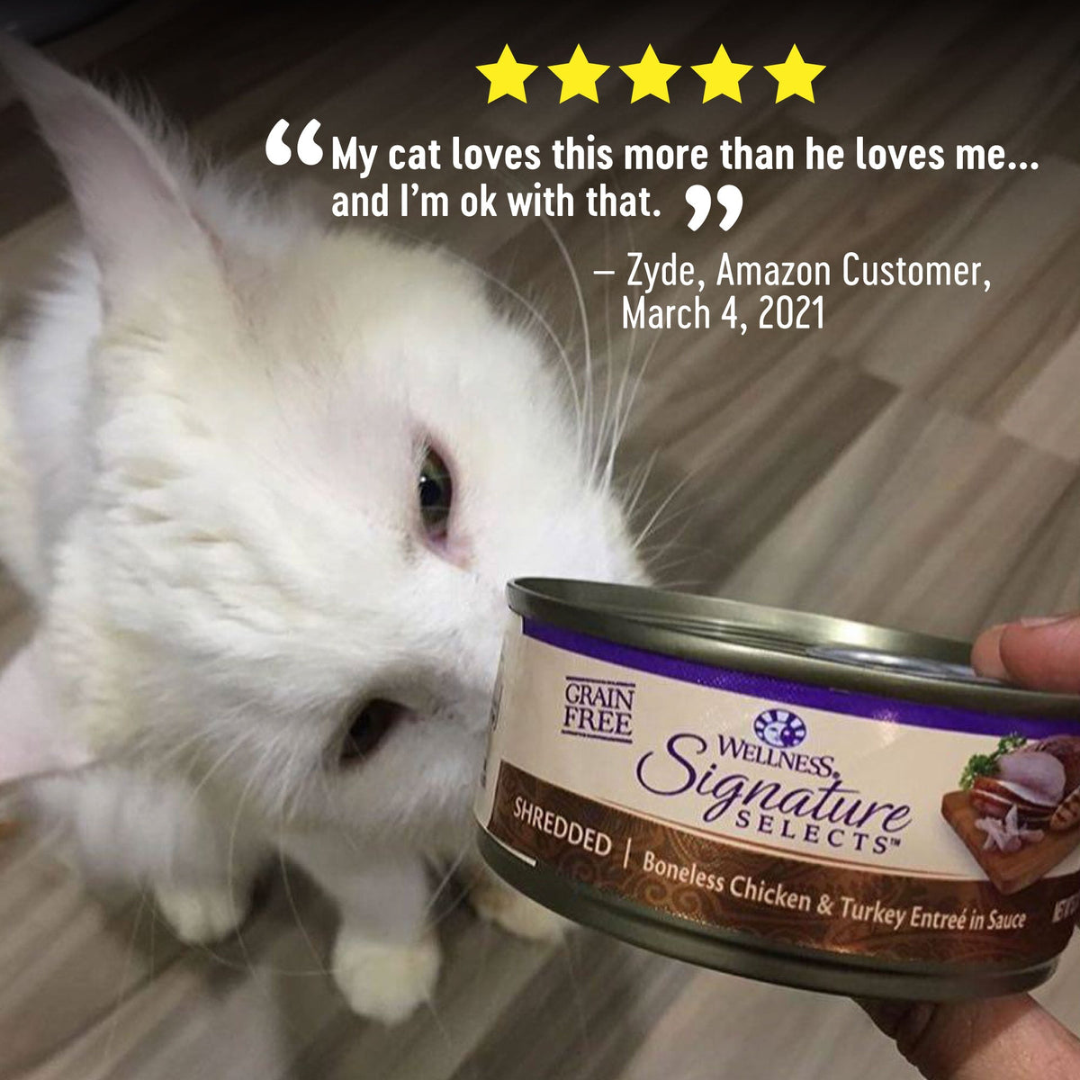 Wellness CORE Signature Selects Shredded Boneless Chicken & Chicken Liver Entrée in Sauce Canned Cat Food