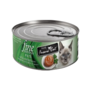 Fussie Cat Fine Dining Pate Oceanfish with Salmon Entrée in Gravy Canned Cat Food