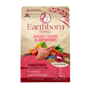 Earthborn Holistic Unrefined Roasted Rabbit with Ancient Grains & Superfoods Dry Dog Food