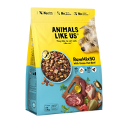 Animals Like Us RawMix50 with Freeze-Dried Grass-Fed Beef Dog Food