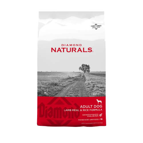 Diamond Naturals Lamb Meal & Rice Formula Adult Dry Dog Food 40 lb