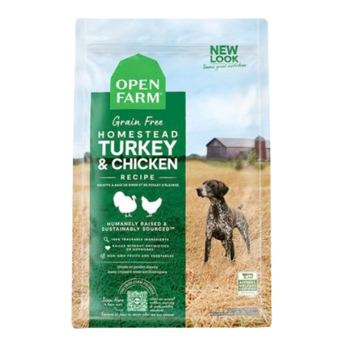 Open Farm Homestead Turkey & Chicken Grain-Free Dry Dog Food