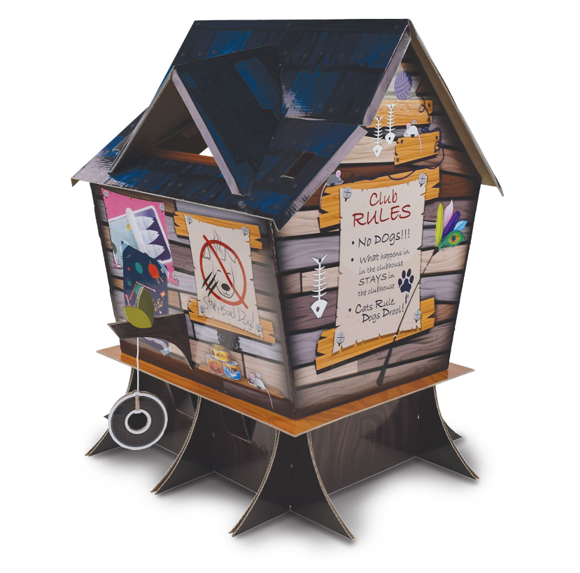 Royal Pet HAPPYCAT Tree House Cat Scratcher