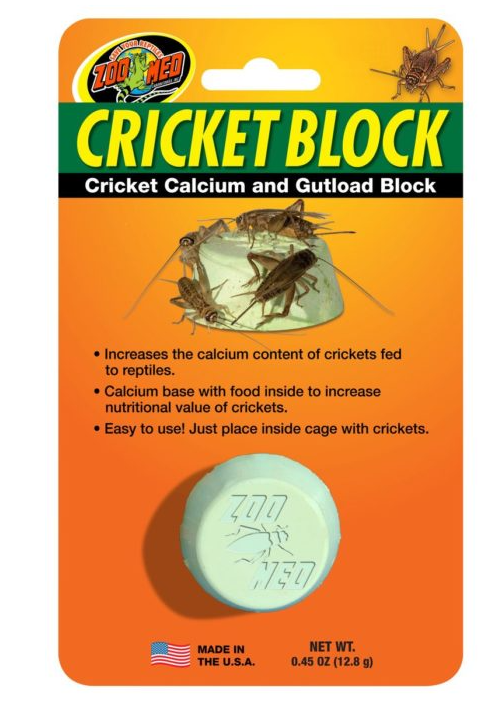 Zoo Med Gut Loader Cricket Block .5 oz
