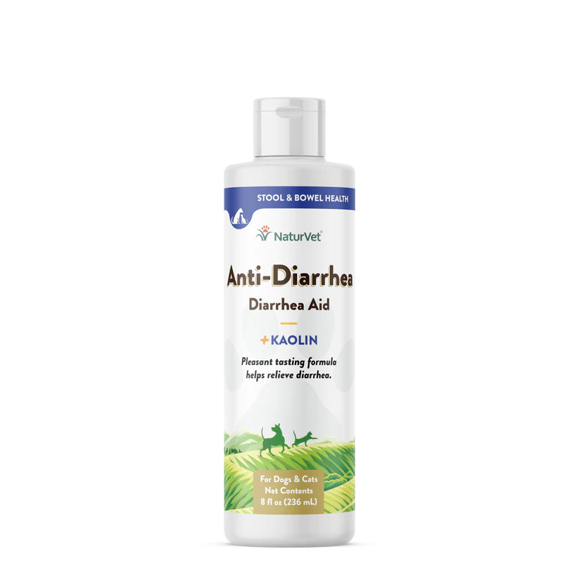 Naturvet Anti-Diarrhea Dog & Cat Liquid Supplement 8 oz