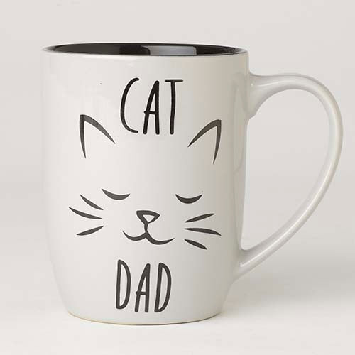 Petrageous Cat Dad Stoneware Mug 24 oz