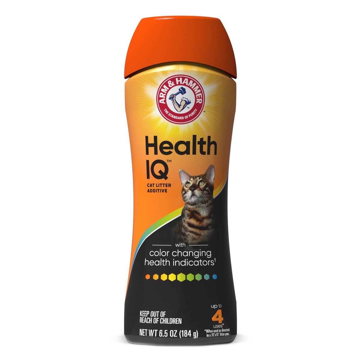 Arm & Hammer Litter Health IQ Cat Litter Additive with Color Changing Health Indicators 6.5 oz