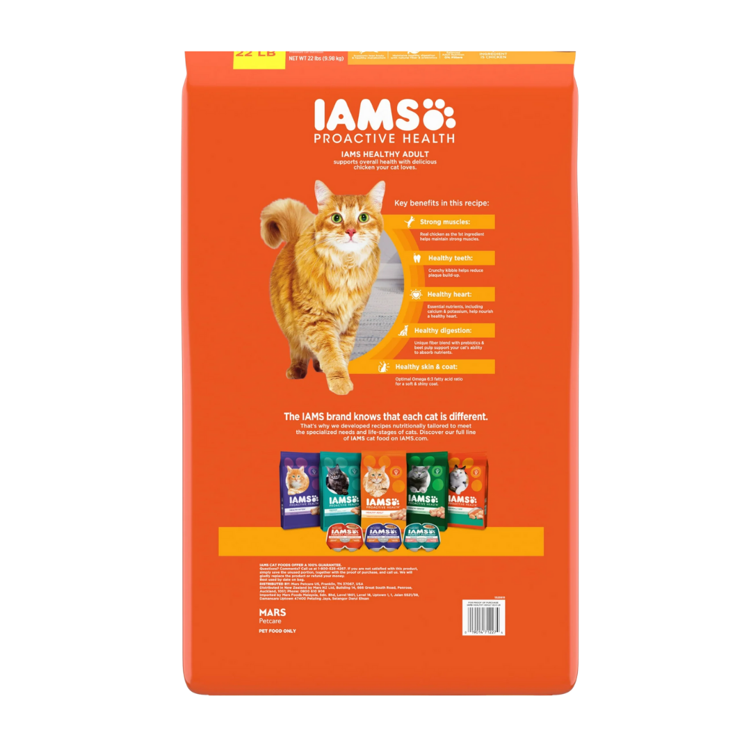 Iams Proactive Health Healthy Adult Original Dry Cat Food