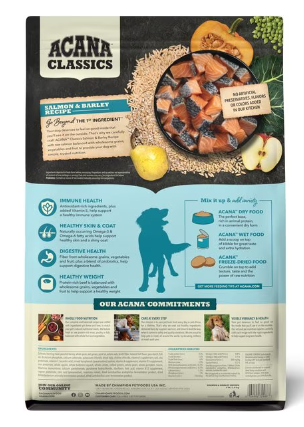 Acana Classics Salmon & Barley Recipe Dry Dog Food