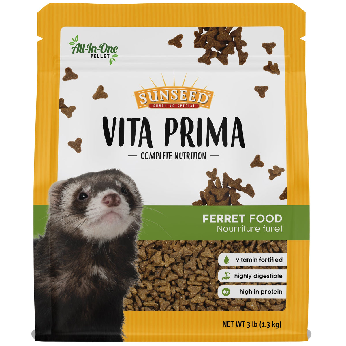 Sunseed Vita Prima Sunscription Ferret Formula Food 3 lb