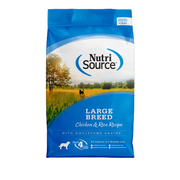 Nutrisource Chicken & Rice Large Breed Dry Dog Food 26 lb