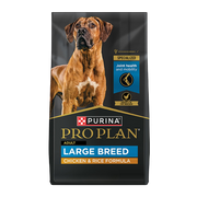Purina Pro Plan Adult Large Breed Chicken & Rice Formula Dry Dog Food 34 lb