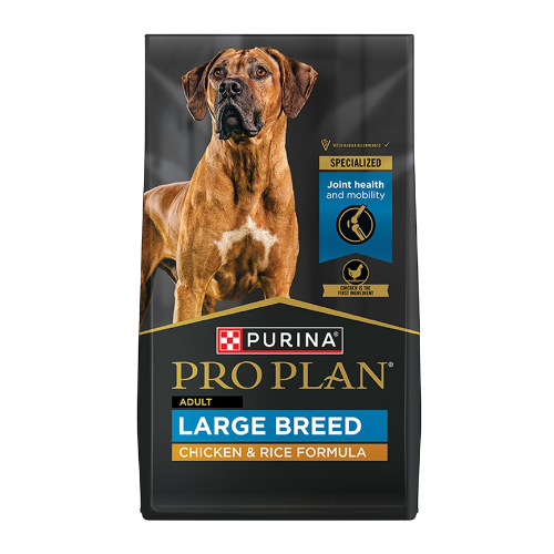 Purina Pro Plan Adult Large Breed Chicken & Rice Formula Dry Dog Food 34 lb