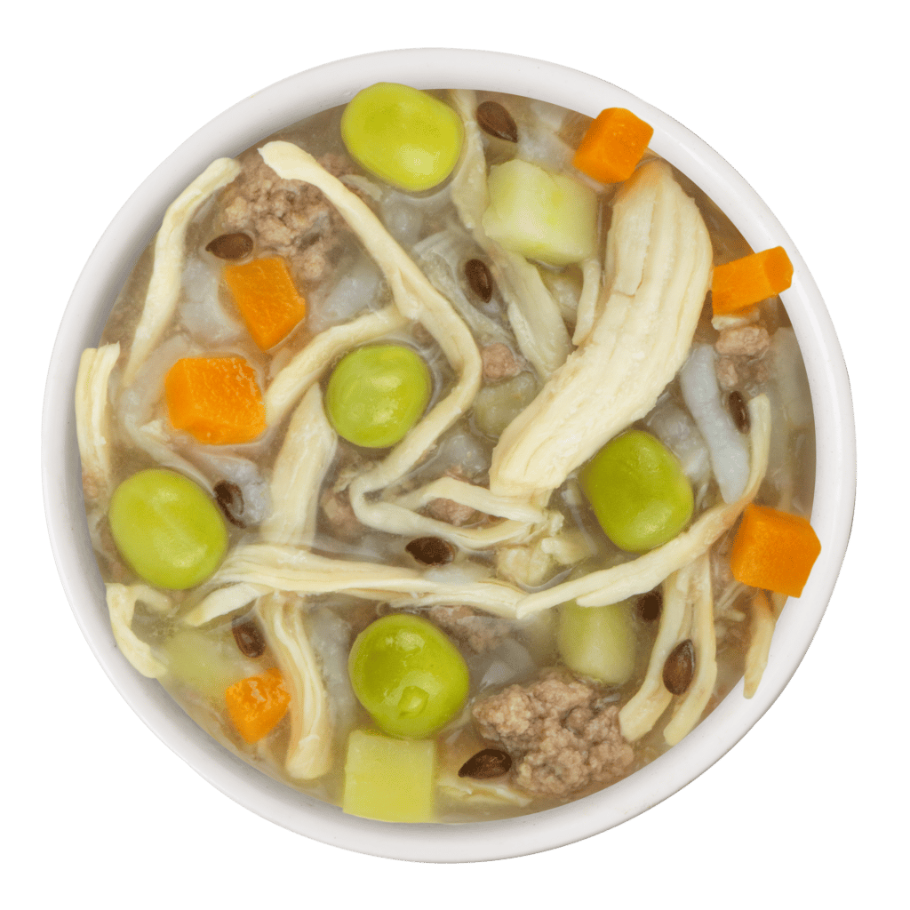 Weruva B.F.F. Fun Size Meals Kiss Me Thrice with Chicken Breast, Veggies & Rice Cooked in Broth Wet Dog Food