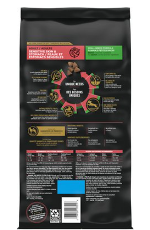 Purina Pro Plan Adult Small Breed Sensitive Skin & Stomach Salmon & Rice Formula Dry Dog Food 4 lb
