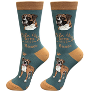 E & S Imports Life is Better With a Boxer Socks