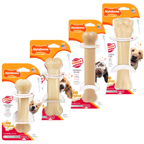 Nylabone Power Chew Original Flavor Bone Dog Chew Toy