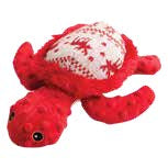 Snugarooz Holiday Merry the Turtle Plush Dog Toy 10 in