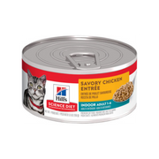 Hill's Science Diet Adult 1-6 Indoor Formula Savor Chicken Entree Canned Cat Food