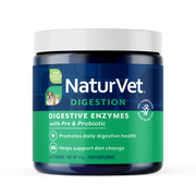 Naturvet Digestive Enzymes Plus Pre & Probiotic Dog & Cat Powder Supplement 4 oz