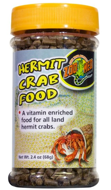 Zoo Med Hermit Crab Pellet Food 2.4 oz