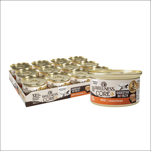 Wellness Core Digestive Health Chicken Pate Recipe Grain-Free Canned Cat Food