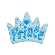 Bosco & Roxy Birthday Prince Crown Dog Treat Cookie