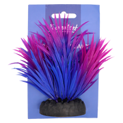 Incredipet Plastic Bulbophyllum Aquarium Plant, Purple 4 in