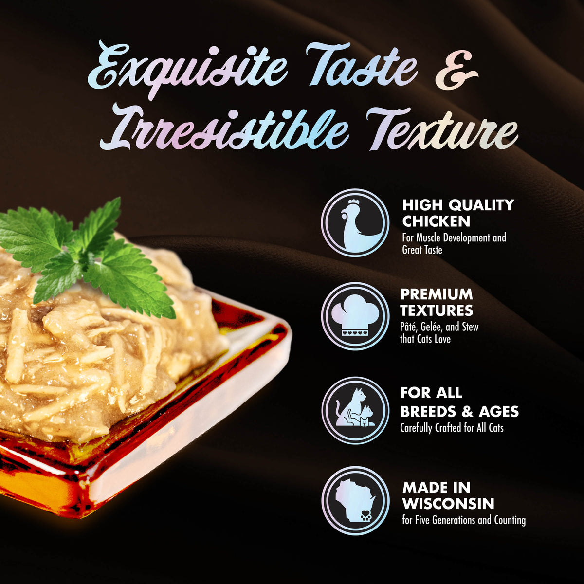 Fromm PurrSnickitty Shredded Chicken Entrée in Gelee Wet Cat Food