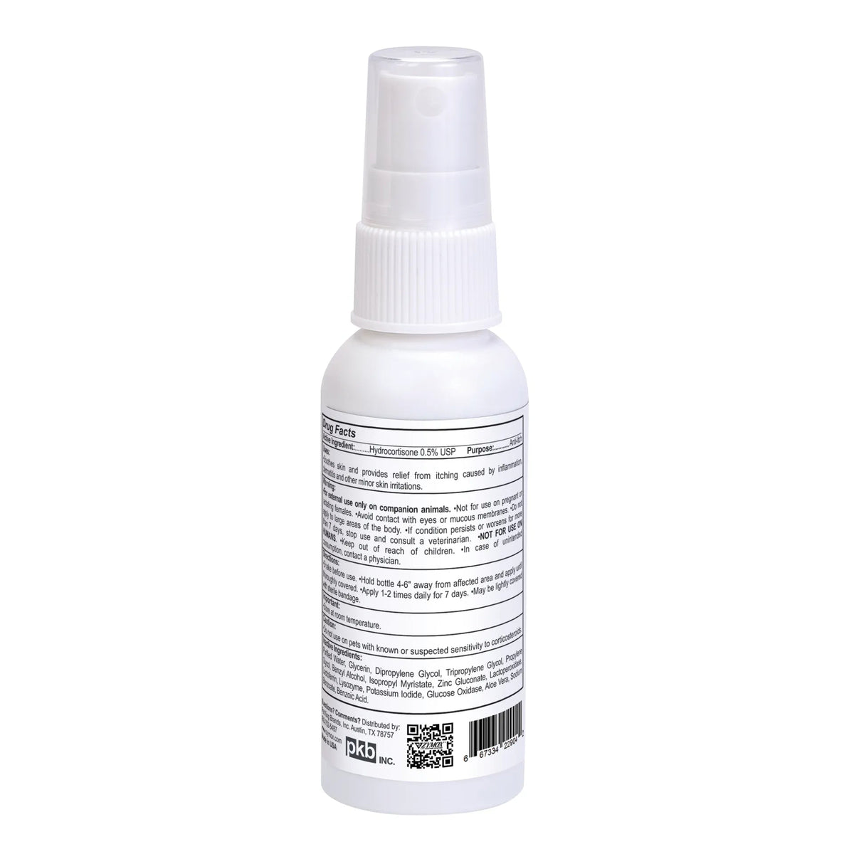 Zymox Enzymatic Topical Spray With 0.5% Hydrocortisone for Dogs & Cats 2 oz